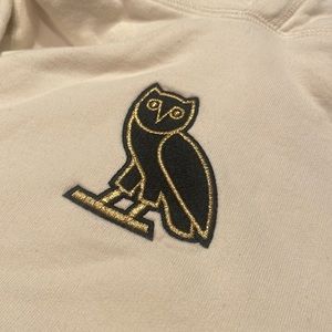 OVO “CLASSIC CREAM OWL HOODIE” | Adlt Men’s XS | Gently used + No damage